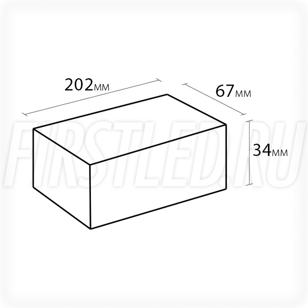 Блок питания 150W — 12V, 12.5A (IP67, Металл-B1)