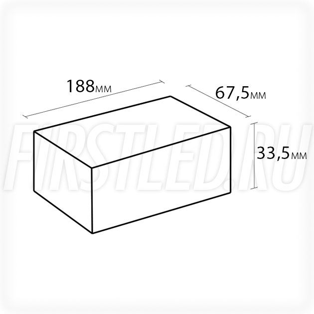 Блок питания 150W — 24V, 6.3A, PFC (IP67, Металл-ARPV-UH)