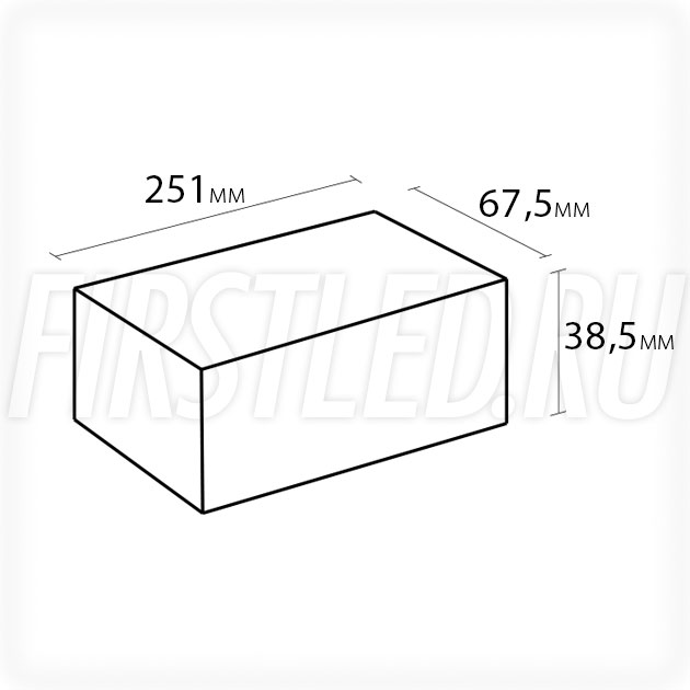 Блок питания 320W — 24V, 13.3A, PFC (IP67, Металл-ARPV-UH)