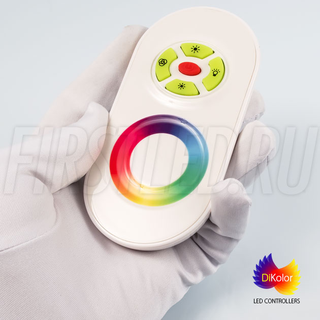 Светодиодный контроллер DiKolor JUST RGB (белый пульт)
