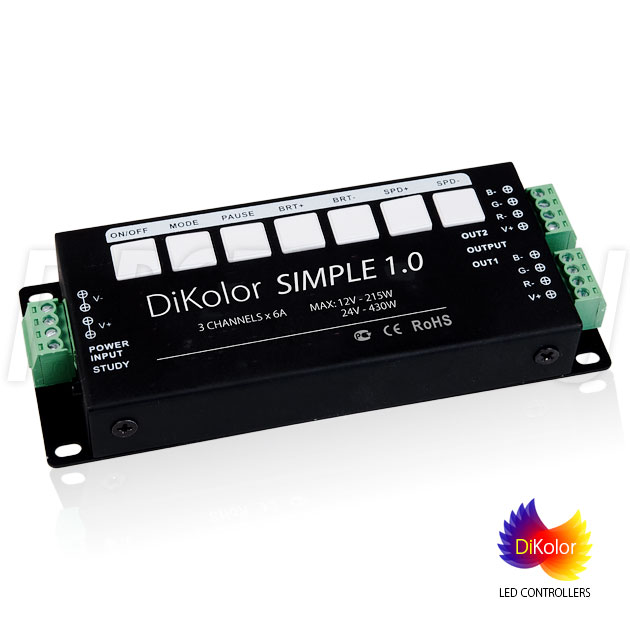 Светодиодный контроллер DiKolor SIMPLE 1.0 (приемник)