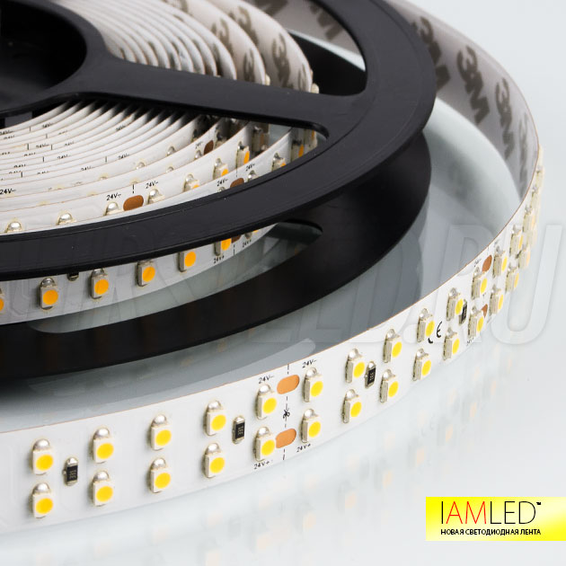 В данной модификации ленты IAMLED MONO 240 применяются светодиоды SMD 3528 (240 LED на 1 метр)
