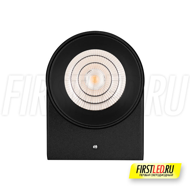 Настенный светодиодный светильник SPICY WALL TWIN 2x6W BLACK (черный)