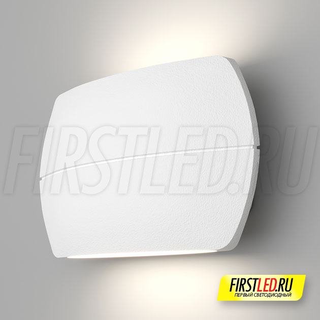 Настенный светодиодный светильник WALL VASE 2x6W WHITE (белый)