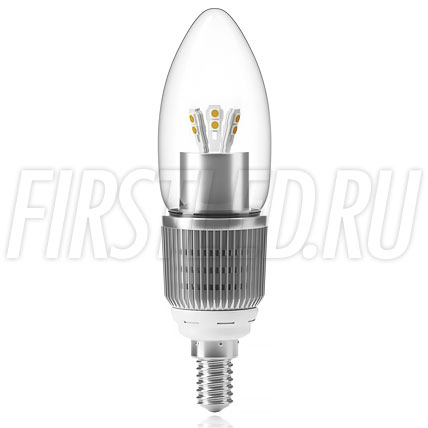Диммируемая светодиодная лампа CANDLE 7W DIM (E14)