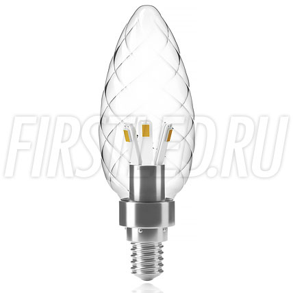 Светодиодная лампа CANDLE Crystal 3W (E14)